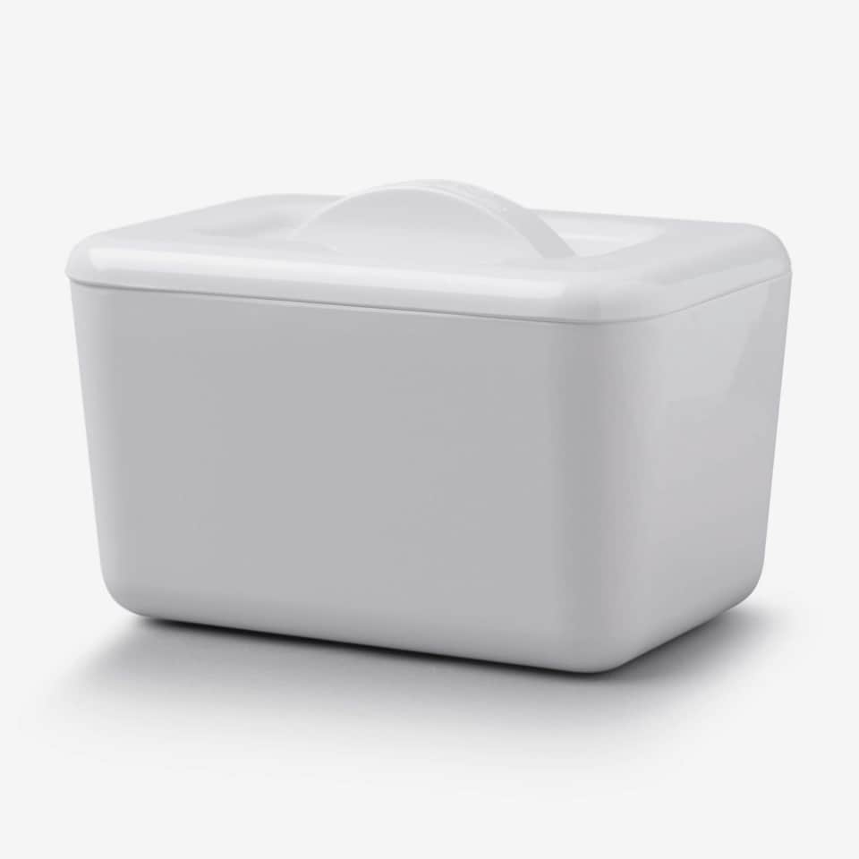 image 1 of Zeal Melamine Insulated Butter Dish with Lid | Green | Lime