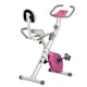 image 6 of HOMCOM Folding Exercise Bike w/ Adjustable Magnetic Resistance, Seat Height