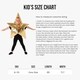 image 3 of Kids Gold Star Costume 4 to 7 Years Nativity Christmas Fancy Dress Boys Girl Outfit