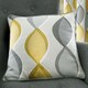 image 1 of Fusion Lennox Cushion Cover Grey/Ochre