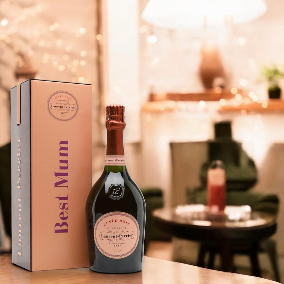 image 1 of Laurent Perrier Rose Best Mum Tin Champagne 75cl