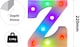 image 2 of Battery Operated RGB Letter   With Remote Control Letter Z