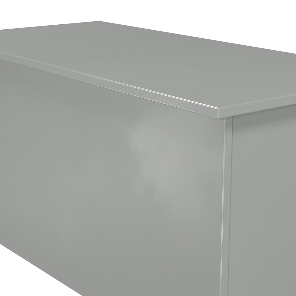 image 1 of Trent Blanket Box / Chest in Dusk Grey (Ready Assembled) | Grey | Dusk Grey