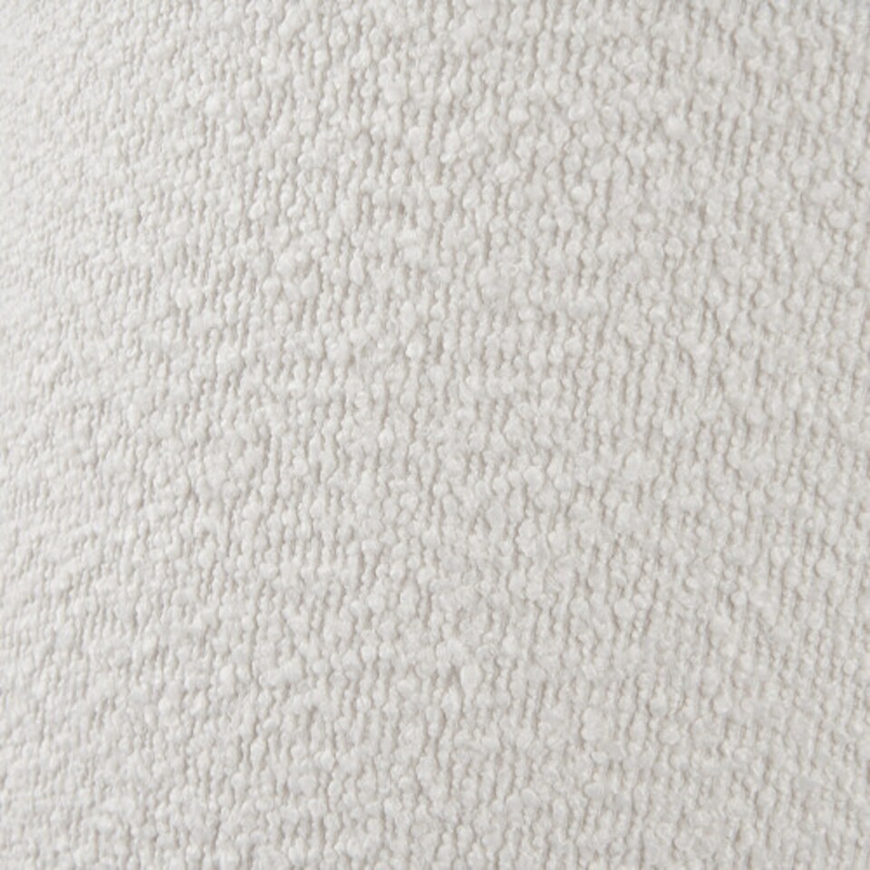 image 1 of White Boucle Tapered Lampshade | White | White | 1