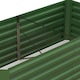 image 8 of Outsunny Galvanised Steel Outdoor Raised Bed w/ Reinforced Rods, Green
