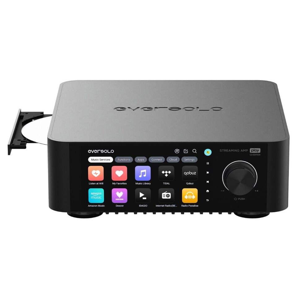 image 1 of Eversolo Play CD integrated streaming amplifier - Black