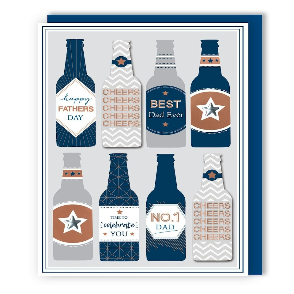 image 1 of Cheers No.1 Dad Father's Day Card