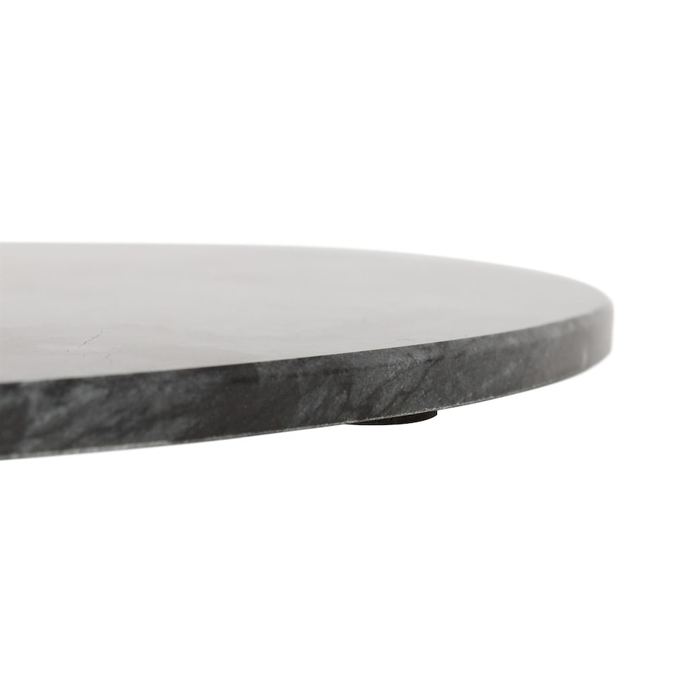 image 1 of Argon Tableware Round Marble Chopping Board - 30cm - Black | Black | Black