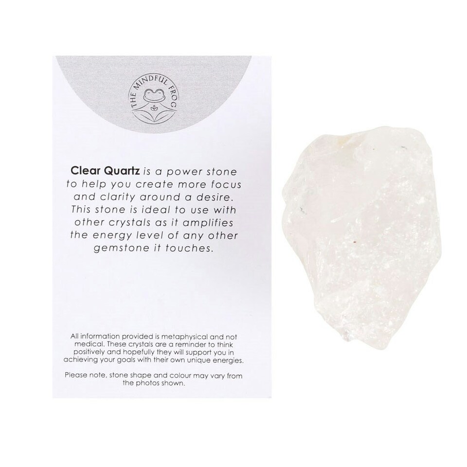 image 1 of Something Different Quartz Rough Crystal - Clear - One Size