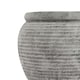 image 3 of Athena Rimmed Plant Pot - Ceramic - L28 x W28 x H20 cm - White White