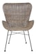 image 1 of Manado Curved Design Natural Rattan Chair