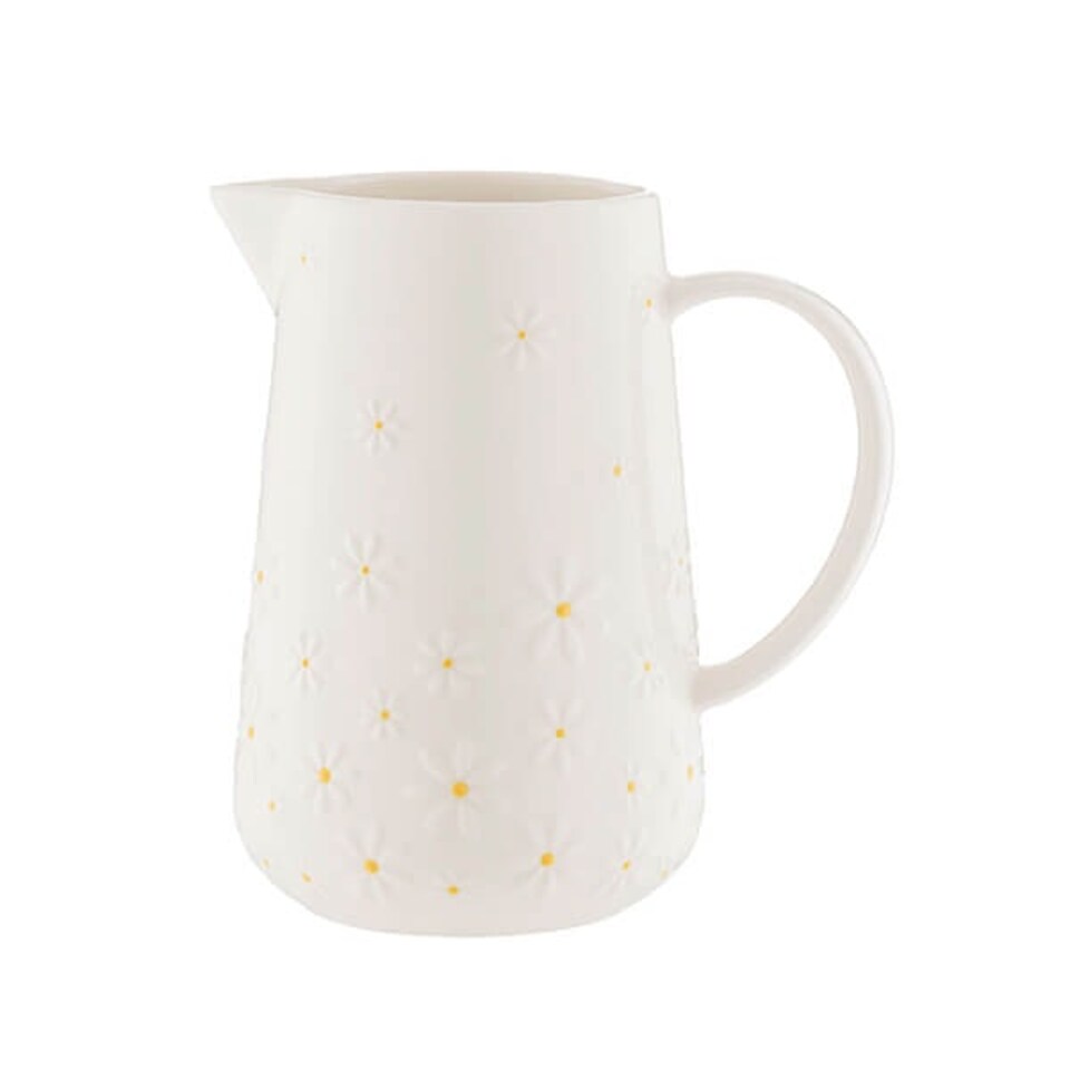 image 1 of Price & Kensington Daisy Jug 1.2 Litre White