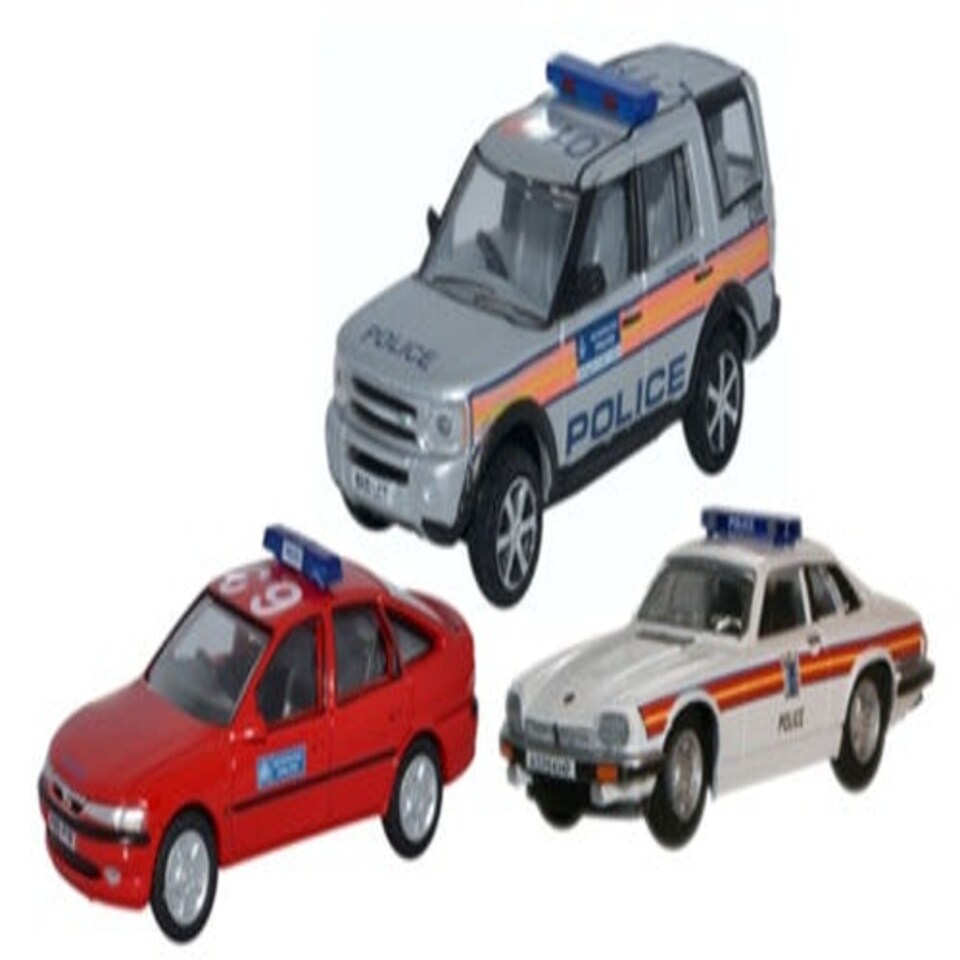 Oxford Diecast Metropolitan Police Set (3)