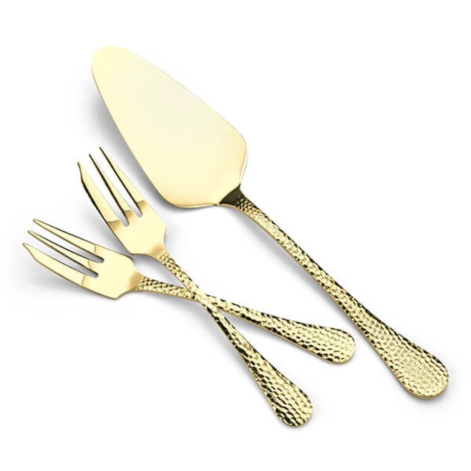 image 1 of Arthur Price Champagne Avalon 7 Piece Pastry Set