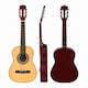 image 1 of 34 Inch Half Size 6 String Classical Acoustic Guitar | Brown