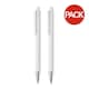 image 1 of MidOcean Orwell Recycled Aluminium Pen Set (Pack of 2) - White - One Size