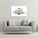 image 2 of Meditation Illustration (Canvas Print) 31 x 41 x 4cm