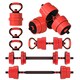image 1 of SPORTNOW Weight Dumbbells Set, Barbell, Kettlebell, Push Up Stand, 30kg 