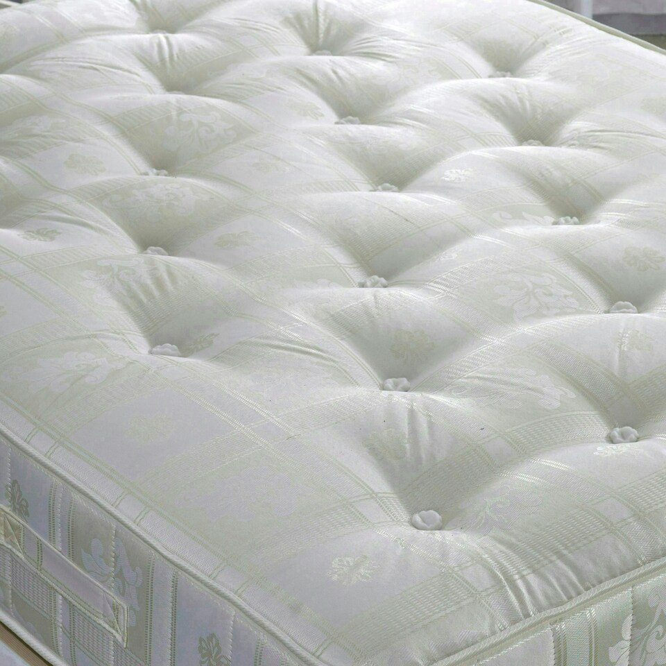 image 1 of Aurora Warmstone Velvet Ottoman Bed And Majestic 1000 Pocket Sprung Mattress King Size N/A