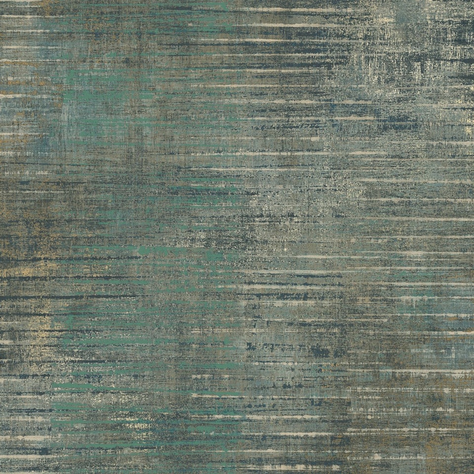 Sample of Midtown Wallpaper in Green Multi
