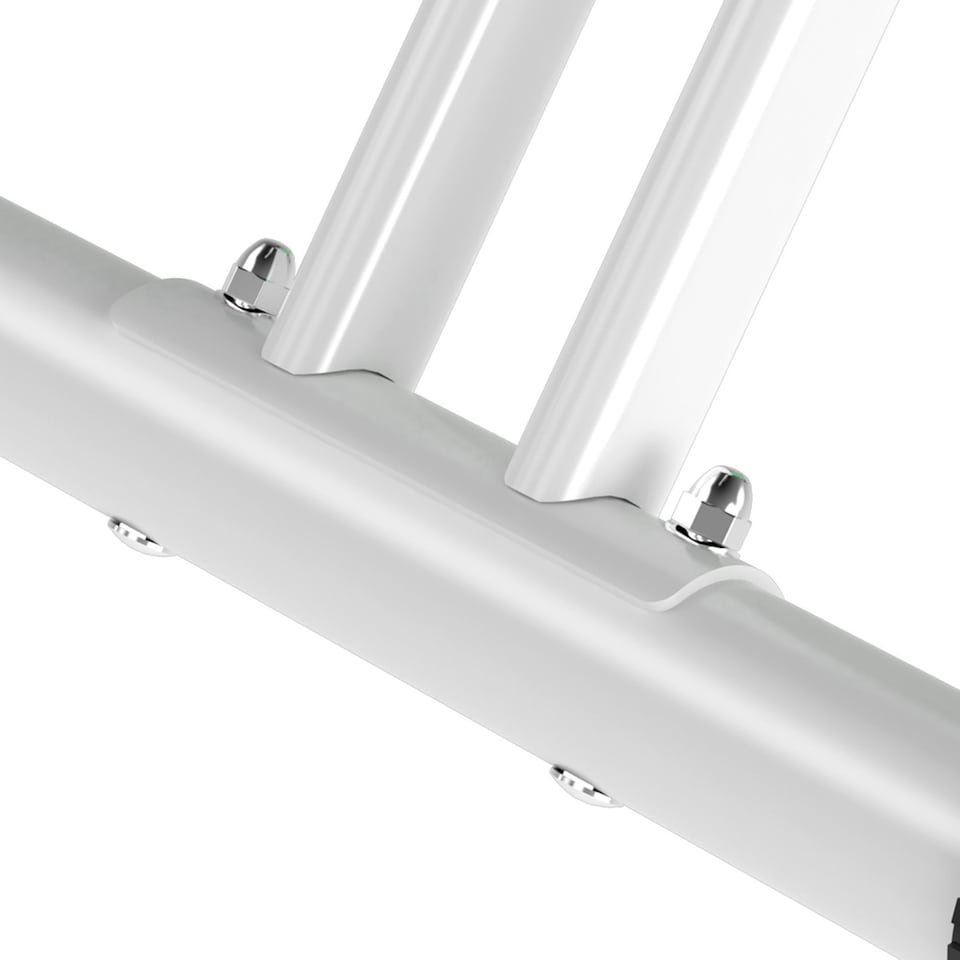 image 1 of HOMCOM Folding Exercise Bike, Fitness Bicycle Indoor Trainer, 8-Level Magnetic Resistance Adjustable, with LCD Monitor, Pulse Sensor, Green