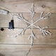 image 5 of 300 LED 40cm Microbrights Snowflake Christmas Silhouette in Warm White