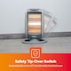 image 4 of GEEPAS 1200W Halogen Heater, Grey