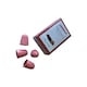 image 1 of Pack of 72 Red No.00 Rubber Thimblettes - Extra Small Thimble Finger Cones