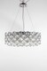 image 1 of Raina 12 Light Chrome Crystal Ceiling Light