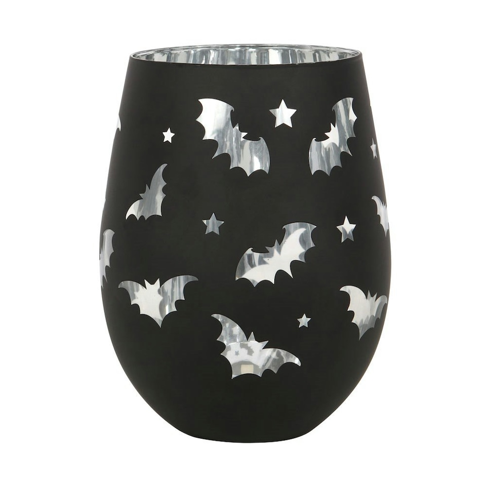 image 1 of Something Different Stemless Wine Glass - Black - One Size