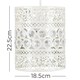 image 7 of ValueLights Moroccan Shabby Chic White Ceiling Pendant Shade