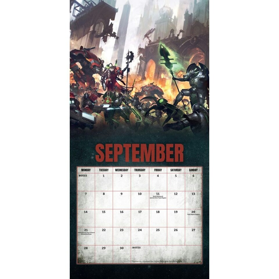 image 1 of WARHAMMER 2026 SQUARE CALENDAR