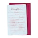 image 3 of Words of Endearment Daughter... Mini Card