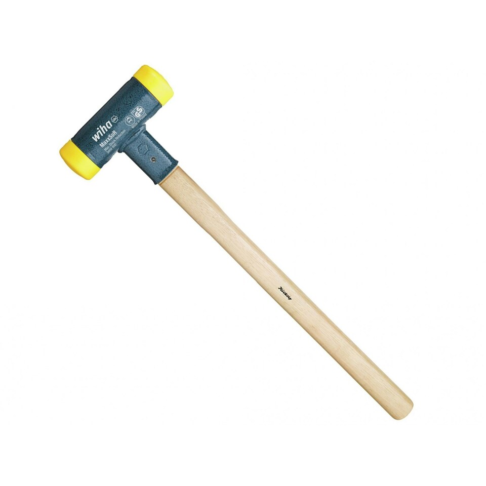 Wiha Soft-face Dead-blow Hammer, Hickory Handle - Multi Colour - 1710g