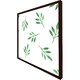 image 3 of Green leaf (Picture Frame) White | S