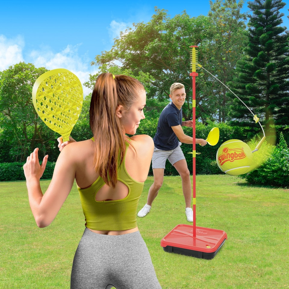 image 1 of Classic All Surface Swingball With Additional Ball & Tether