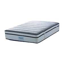 Sleeply Hybrid Mattress 2000 Pocket Sprung multi layered soft touch - Small Double | Grey
