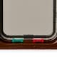 image 7 of Cat Mate 4-Way-Locking Cat Flap with Liner to 50mm (2 inches) – Brown (235B)
