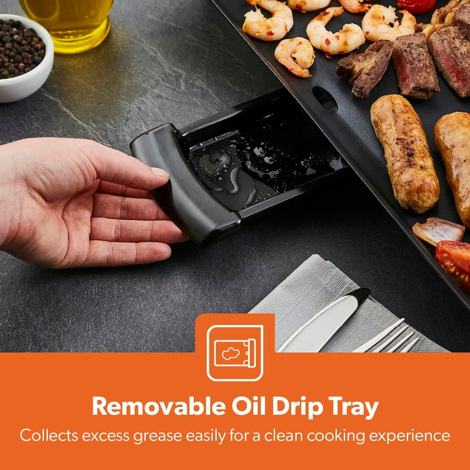 image 1 of GEEPAS Teppanyaki Grill  - Black