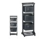 image 2 of Vegetable trolley Kinvara TP-749 Anthracite polypropylene Plastic 33 x 11,2 x 42,5 cm N/A