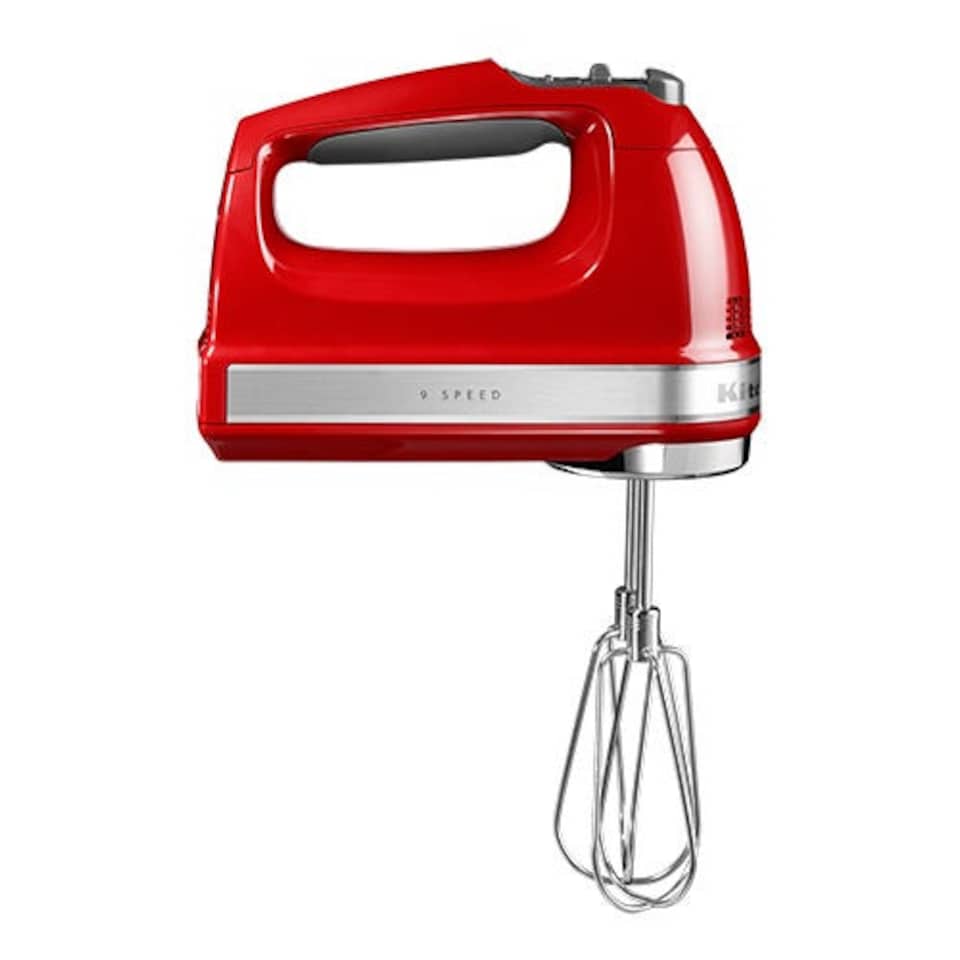 image 1 of KitchenAid 9 Speed Hand Mixer Empire Red | Red