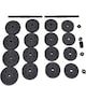 image 1 of Alivio 30kg Dumbbells Pair of Gym Free Weight Barbell/Dumbell Body Building Weights Set