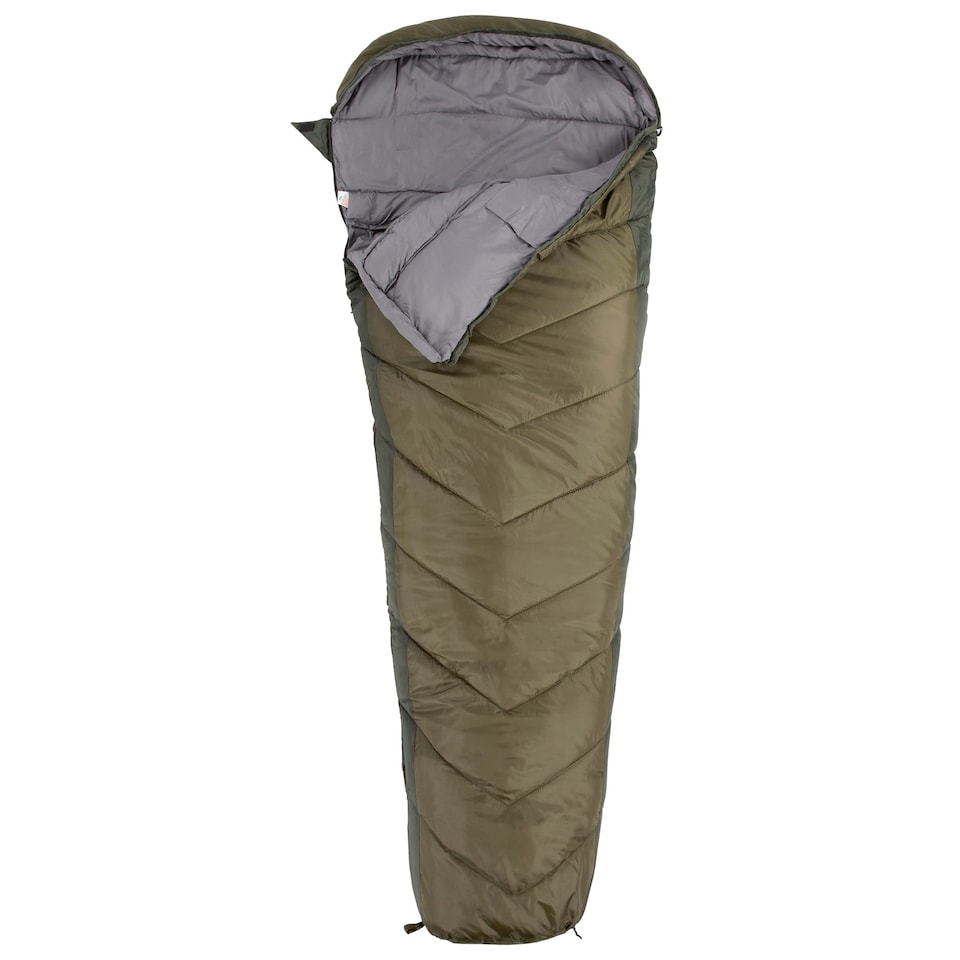 image 1 of Trespass Doze 3 Season Sleeping Bag | Green | Chive | One size | 1
