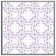 image 4 of Purple brilliant boho (Picture Frame) White | XS