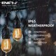 image 4 of Ener-J Spare LED Filament Bulbs for T471 String Light Kit 1W S14 Clear Pack of 5