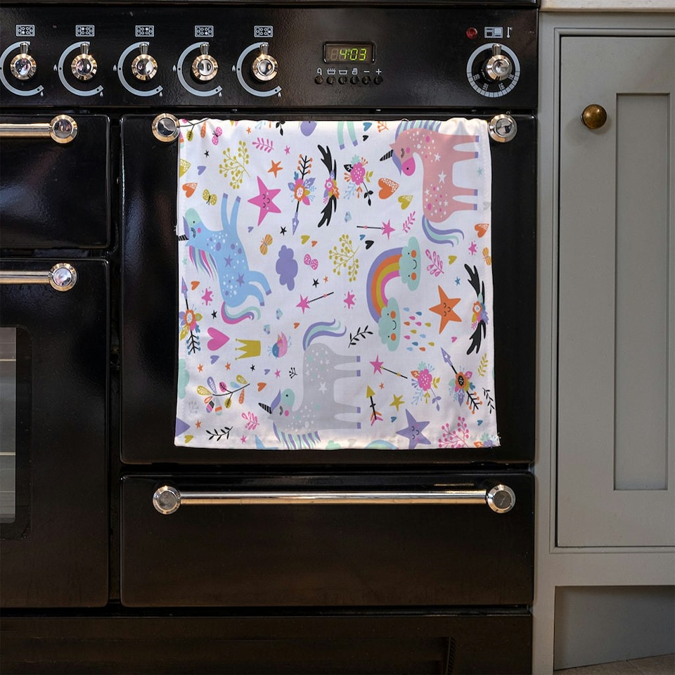 image 1 of unicorns (Kitchen Towel)