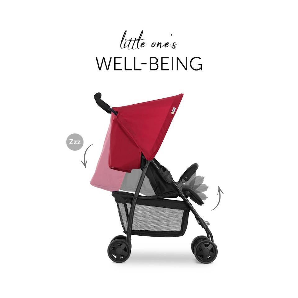 image 1 of Hauck Sport Pushchair - Red