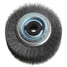 Lessmann Wheel Brush D200Mm X W28-32 X 80 Bore Set 4 +1 Steel Wire 0.30