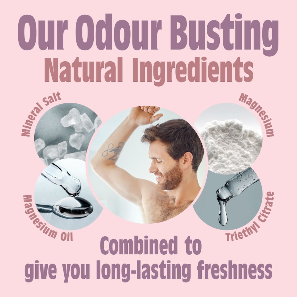 image 1 of Salt of the Earth Natural Deodorant Roll on Refill  x7 Uses Lavender & Vanilla Natural Origin Ingredients Vegan 525ml