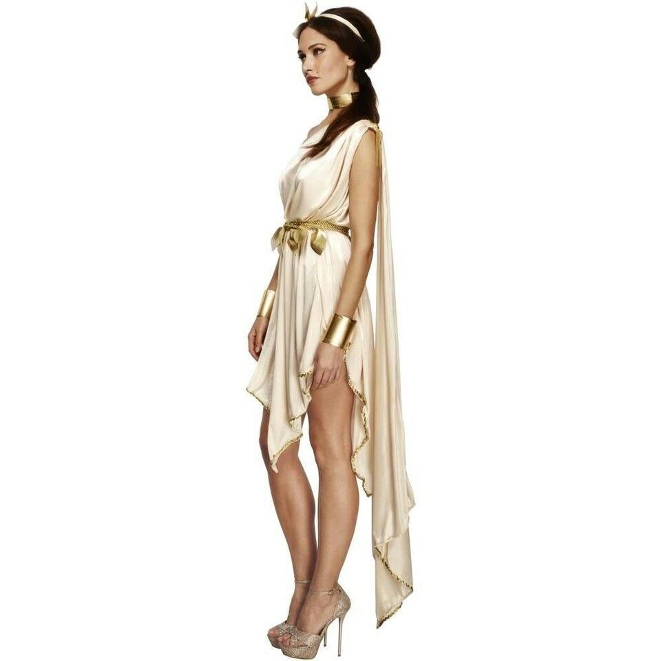 image 1 of Fever Womens/Ladies Goddess Costume Set - White - M M